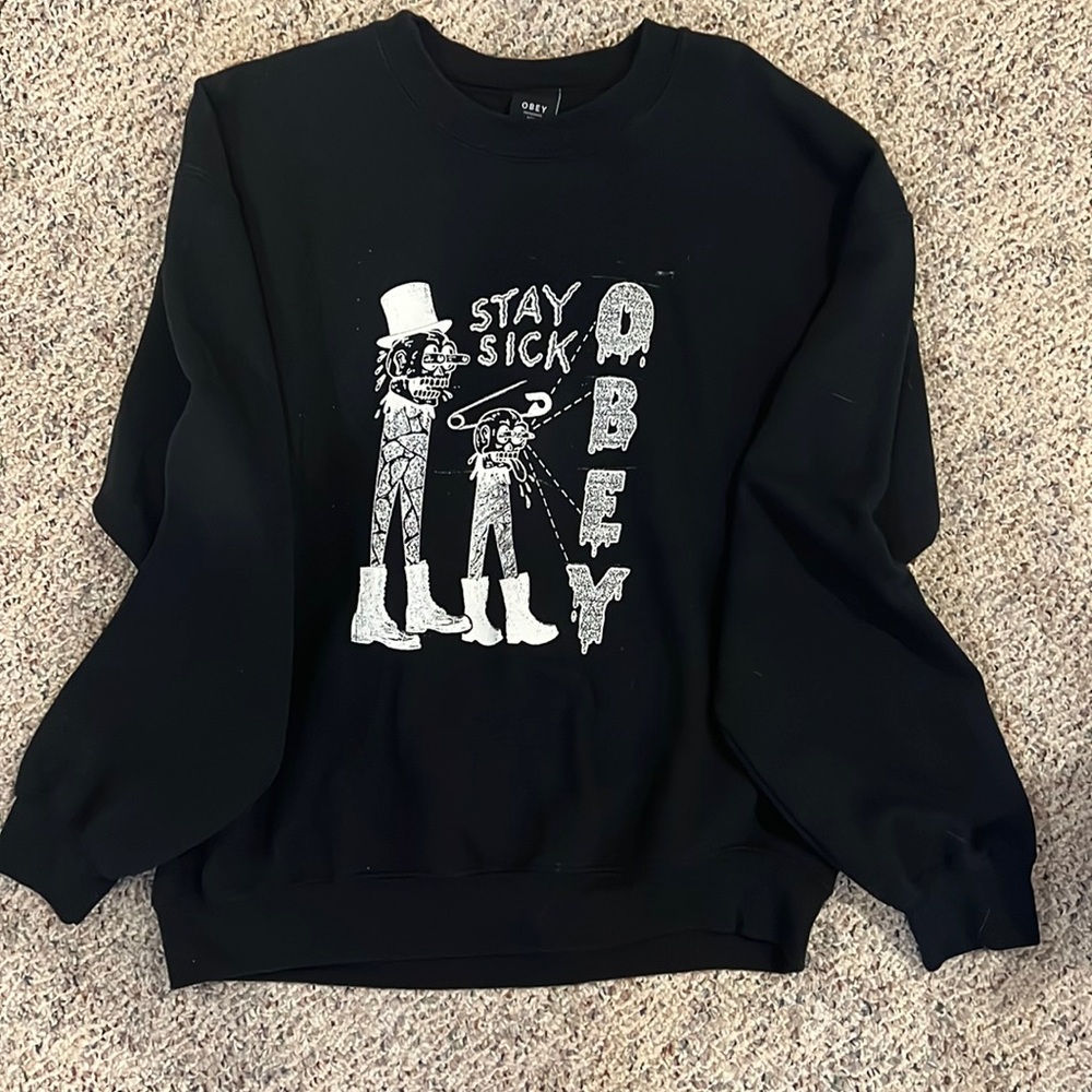 Obey crew neck